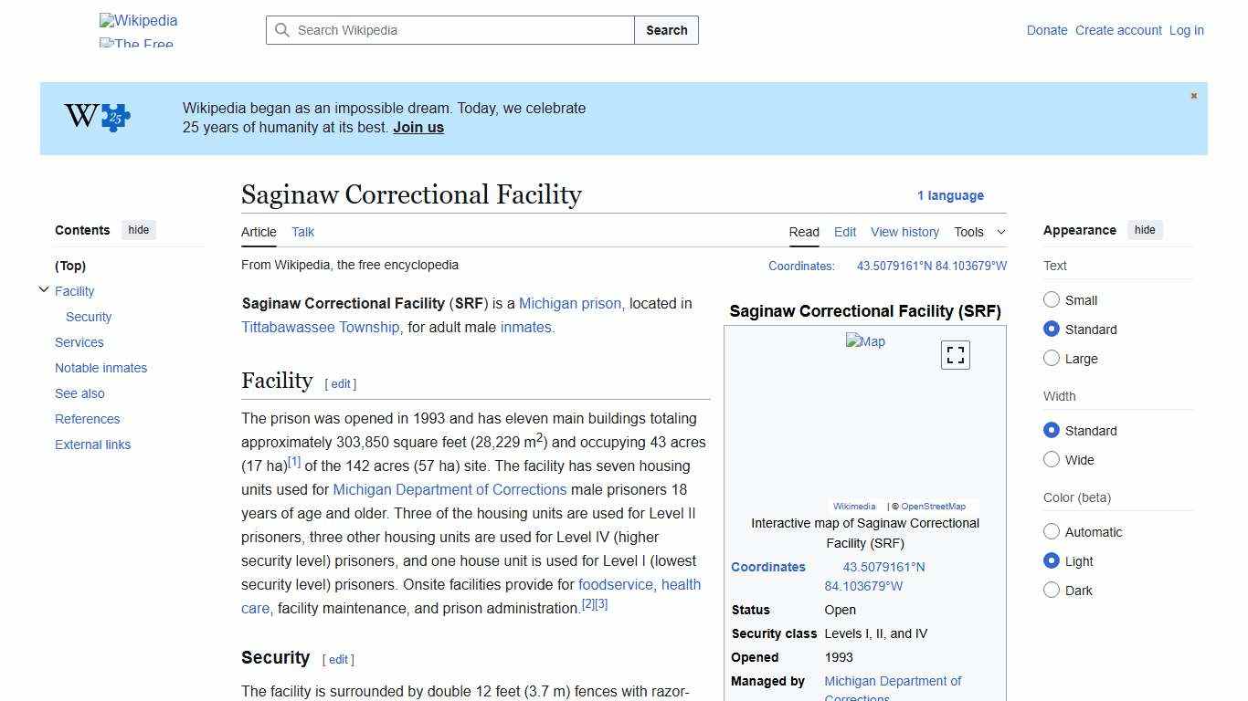 Saginaw Correctional Facility - Wikipedia